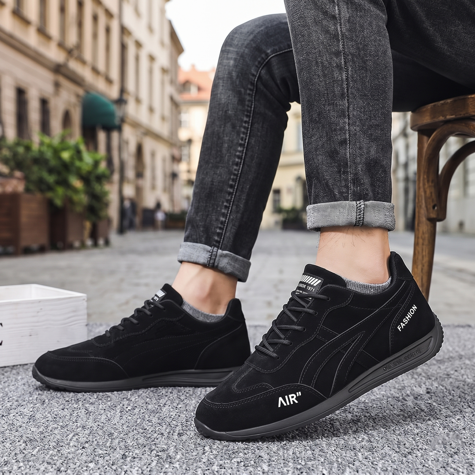 🔥 ¡Oferta especial de hoy con un 60% de descuento 🎁 Zapatos ortopédicos para caminar de hombre ✅ Transpirables y antideslizantes - ¡Dile adiós al dolor de pies y disfruta de comodidad todo el día!