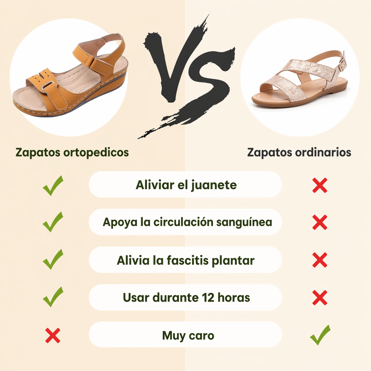 ⏰50% de descuento hoy - ¡no te lo pierdas! ✅Cuero de alta calidad ✅Diseño de punta ancha + Ajuste de velcro + Suela antideslizante resistente +🔴Soporte de arco multipunto