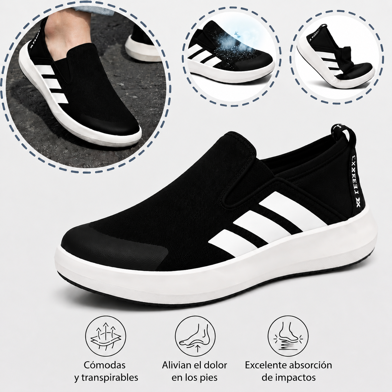 🔷 ¡30% de descuento hoy! ¡No te lo pierdas! ⬛⏰ - Zapatos ortopédicos de marca de lujo alemana, suaves, cómodos y con excelente soporte 🦶 - Alivian el dolor de pies