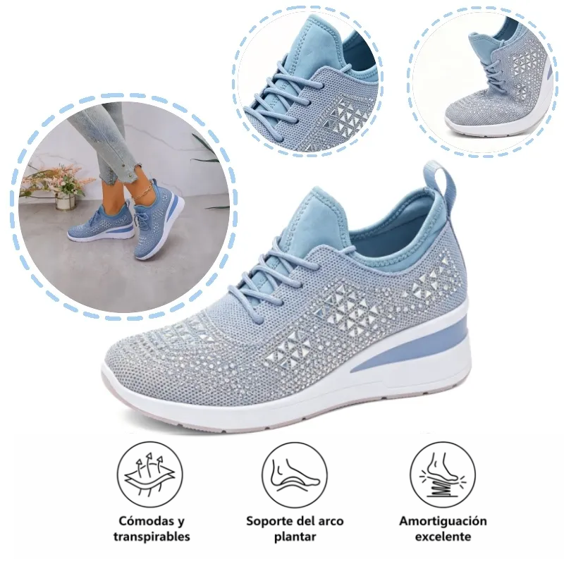 【🎁Oferta por tiempo limitado】Zapatos casuales ergonómicos para mujer👞 - El soporte para el arco proporciona comodidad y alivia fácilmente el dolor de pies.