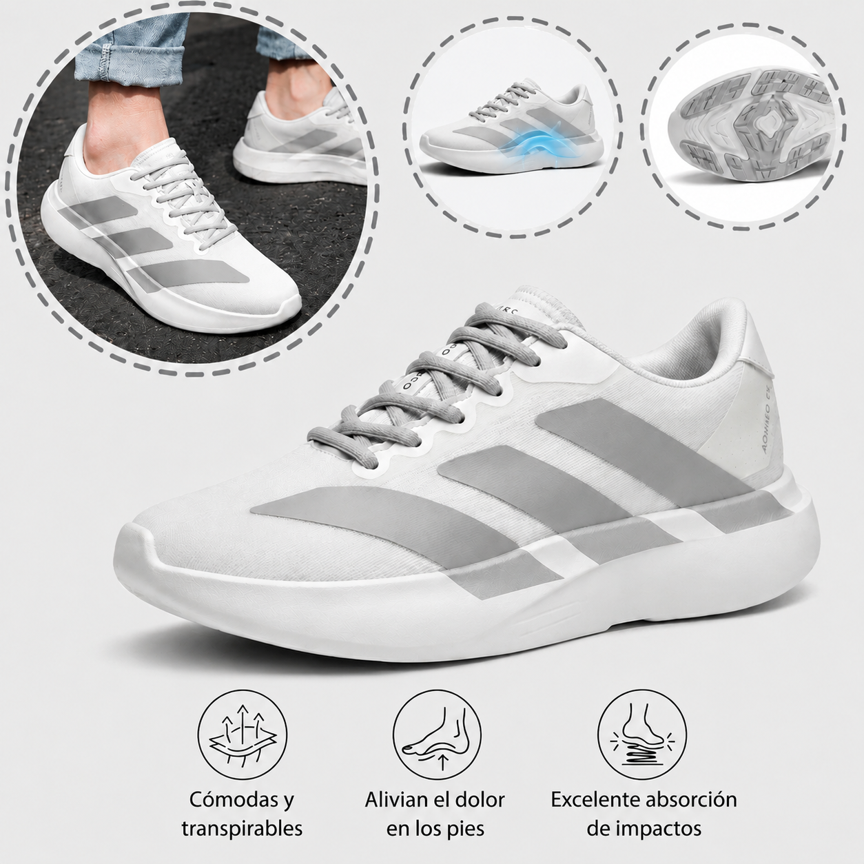 🔷 ¡30% de descuento hoy! ¡No te lo pierdas! ⬛⏰ - Zapatos ortopédicos de marca de lujo alemana, suaves, cómodos y con excelente soporte 🦶 - Alivian el dolor de pies