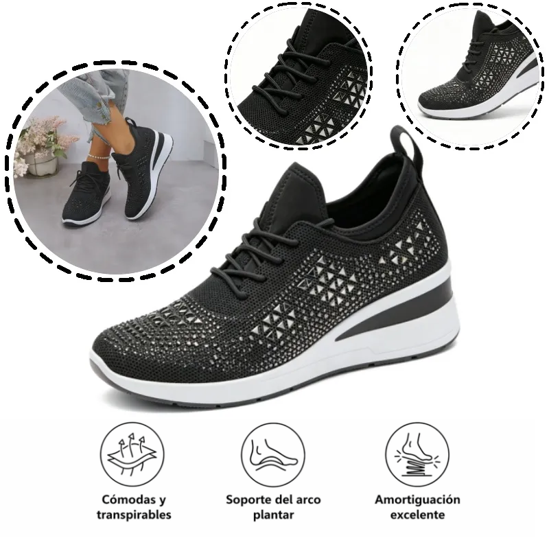 【🎁Oferta por tiempo limitado】Zapatos casuales ergonómicos para mujer👞 - El soporte para el arco proporciona comodidad y alivia fácilmente el dolor de pies.