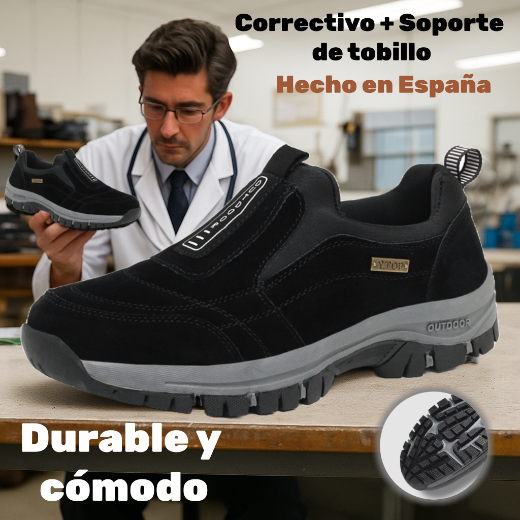 KEENPE® – Zapatos de gamuza, cosidos a mano, diseñados para proporcionar una pisada estable, cómoda y natural durante todo el día