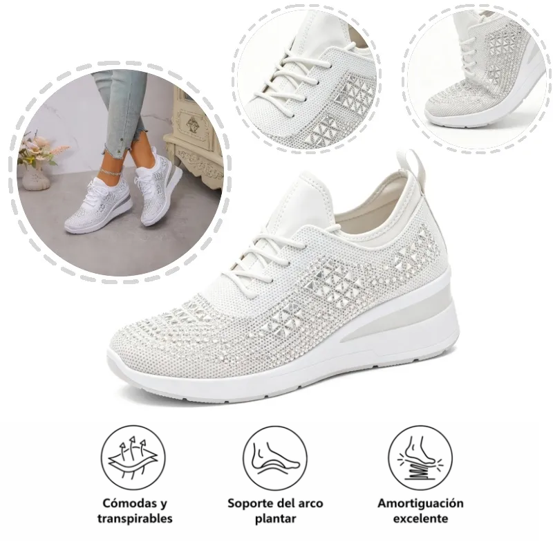 【🎁Oferta por tiempo limitado】Zapatos casuales ergonómicos para mujer👞 - El soporte para el arco proporciona comodidad y alivia fácilmente el dolor de pies.