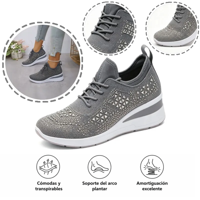 【🎁Oferta por tiempo limitado】Zapatos casuales ergonómicos para mujer👞 - El soporte para el arco proporciona comodidad y alivia fácilmente el dolor de pies.