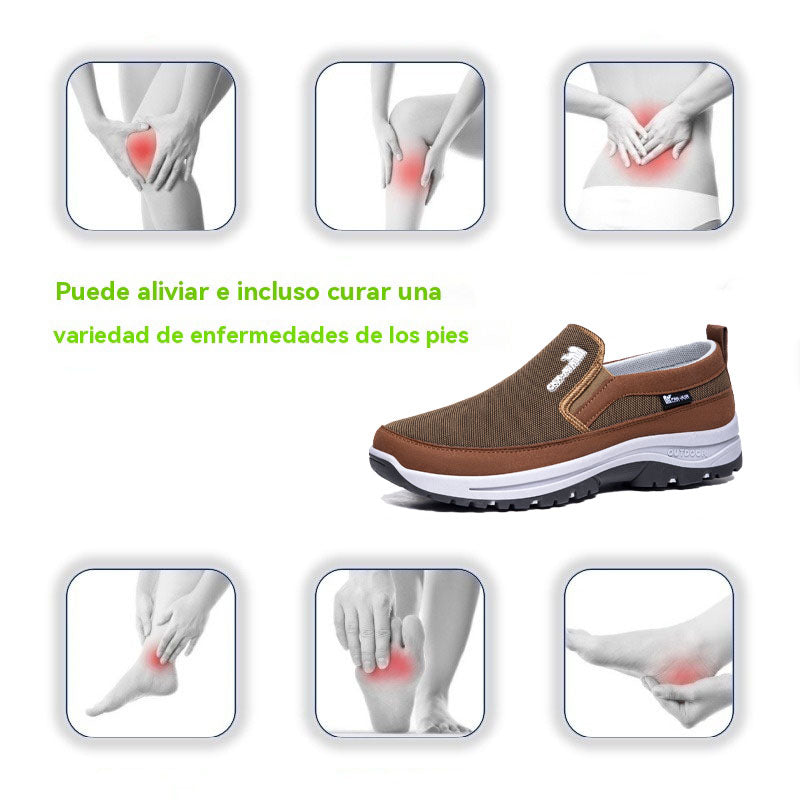 Coesses® | ¡60% de descuento hoy - no te lo pierdas!⏰ Zapatos casuales ortopédicos cómodos y ergonómicos ✅ Soporte de arco - Alivia el dolor de pies