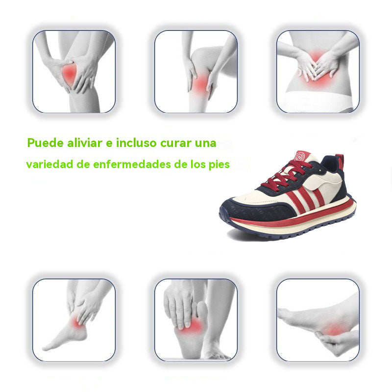 Coesses® | Zapatos casuales | Con un diseño de punta ancha para reducir la presión en las plantas de los pies.