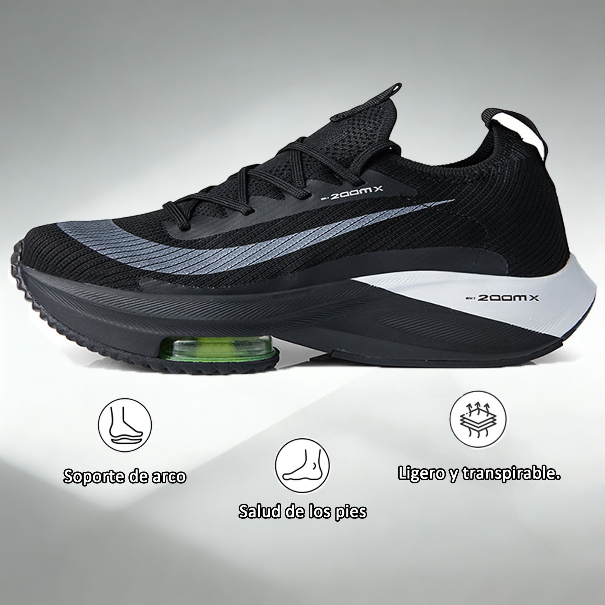 Coesses® | Zapatos ortopédicos médicos | Soporte mejorado para el arco del pie: ideal para caminatas largas (corrección del arco)