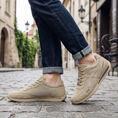 🔥 Dnešní speciální nabídka s 70% slevou🎁Pánské ortopedické vycházkové boty ✅ Prodyšné a protiskluzové - Rozlučte se s bolestí nohou a užívejte si celodenní pohodlí!