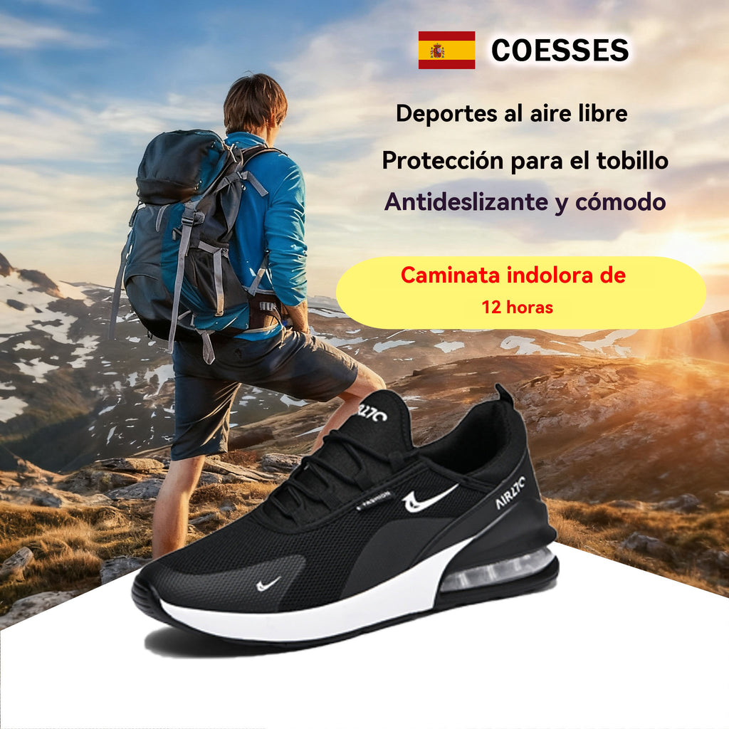 Coesses® | Zapatos casuales unisex 👞 Ligeros y transpirables - Cómodos y sin dolor - Diseño ergonómico
