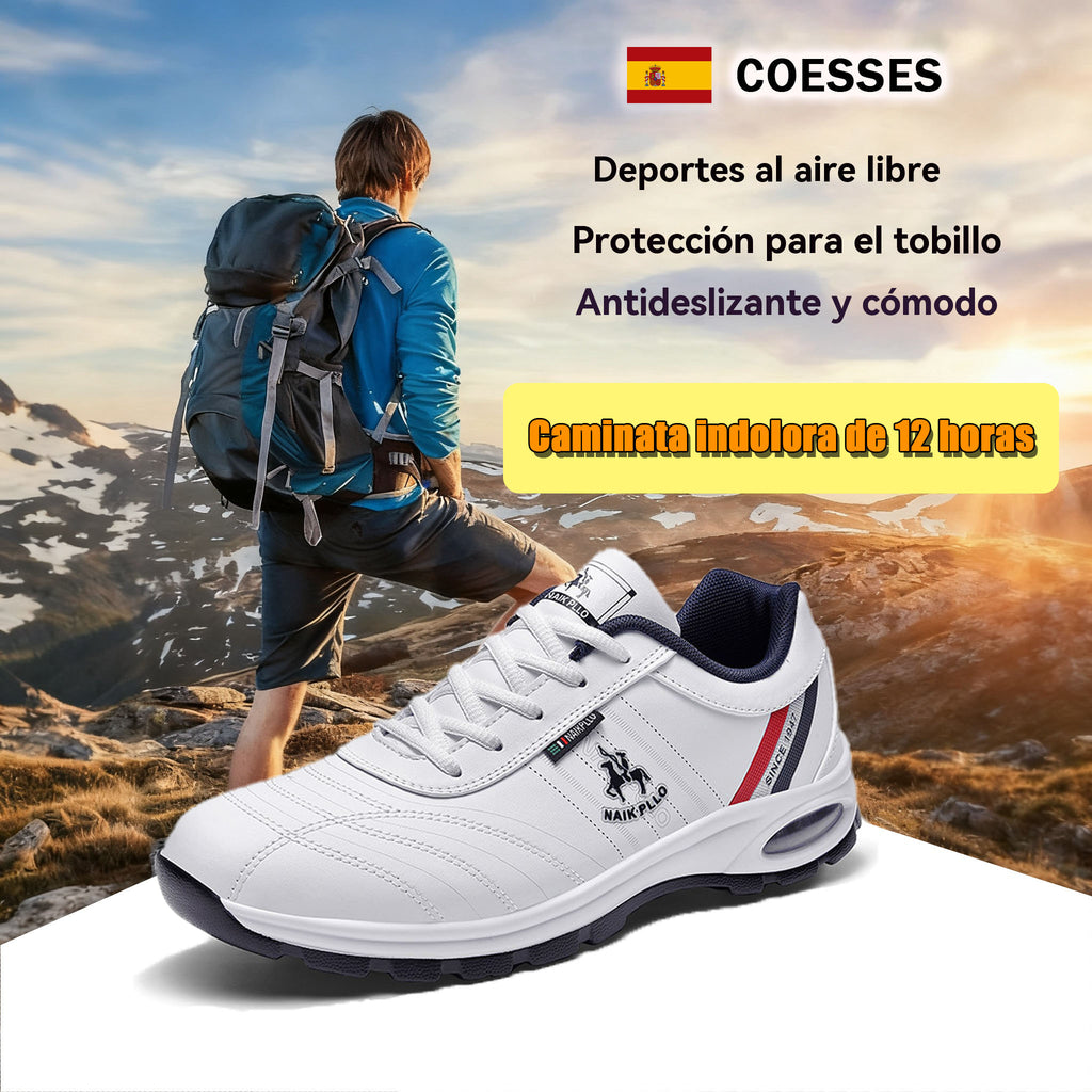 Coesses® | ¡50% de descuento hoy, no te lo pierdas! ⏰ - ¡Zapatillas casuales de alta calidad y estilo! Diseño ergonómico, suaves y transpirables, alivian el dolor de pies.