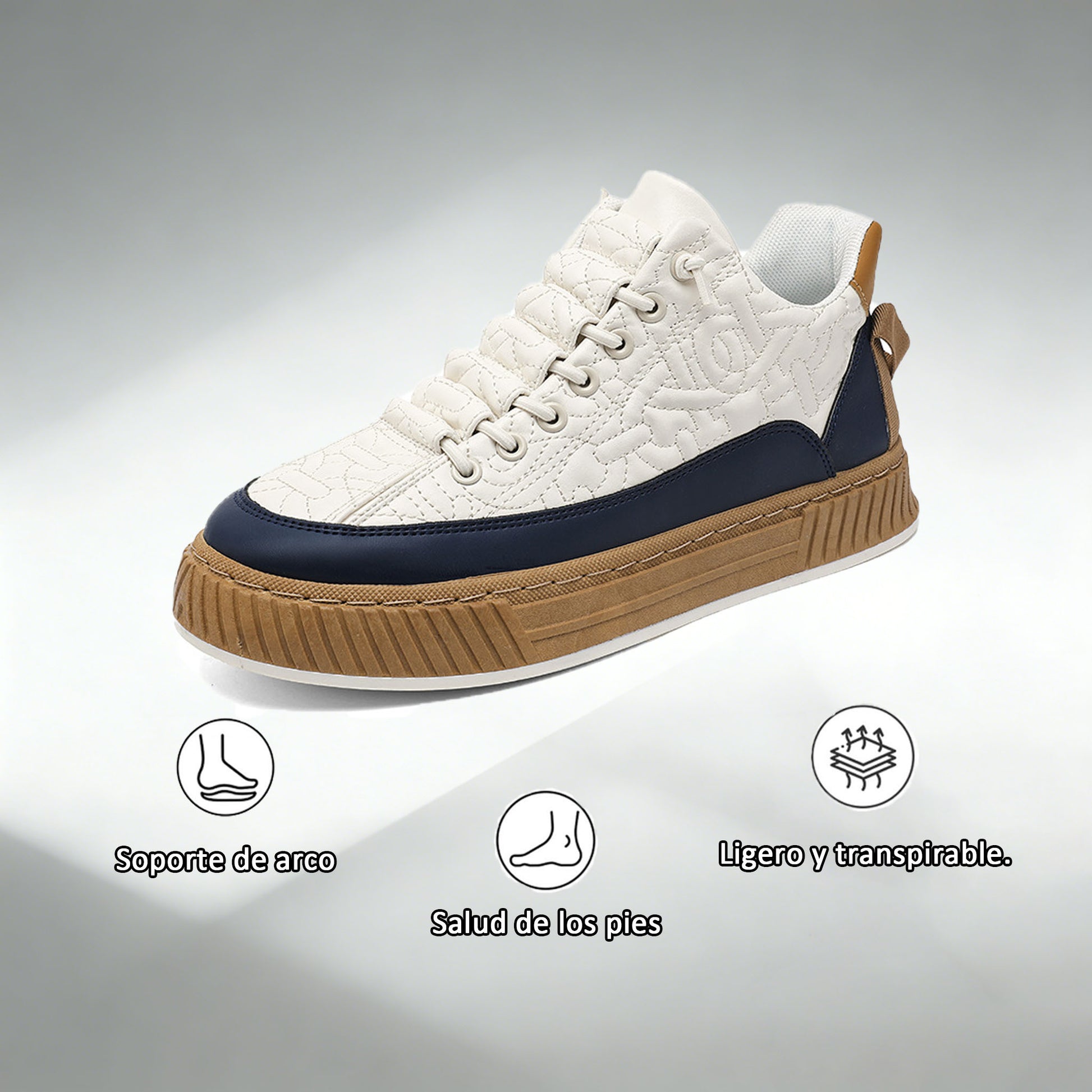 Coesses® | Oferta limitada: ¡No te pierdas estos zapatos ortopédicos casuales antideslizantes para hombre! Soporte para el arco del pie. ¡Elimina el dolor de pies en tres días!