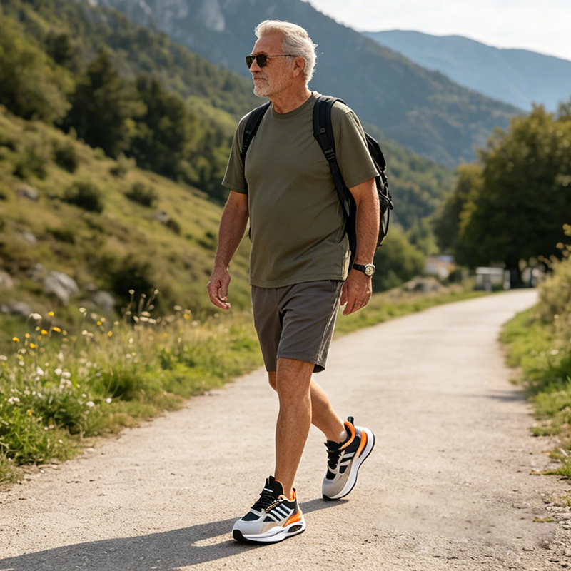 Coesses® 【🔥¡Hoy a mitad de precio! ⏰】Comodidad para caminar todo el día | Diseño con soporte para el arco | Súper amortiguación | Alivia el dolor de pies | Impermeable y antideslizante | Corrige la marcha👟