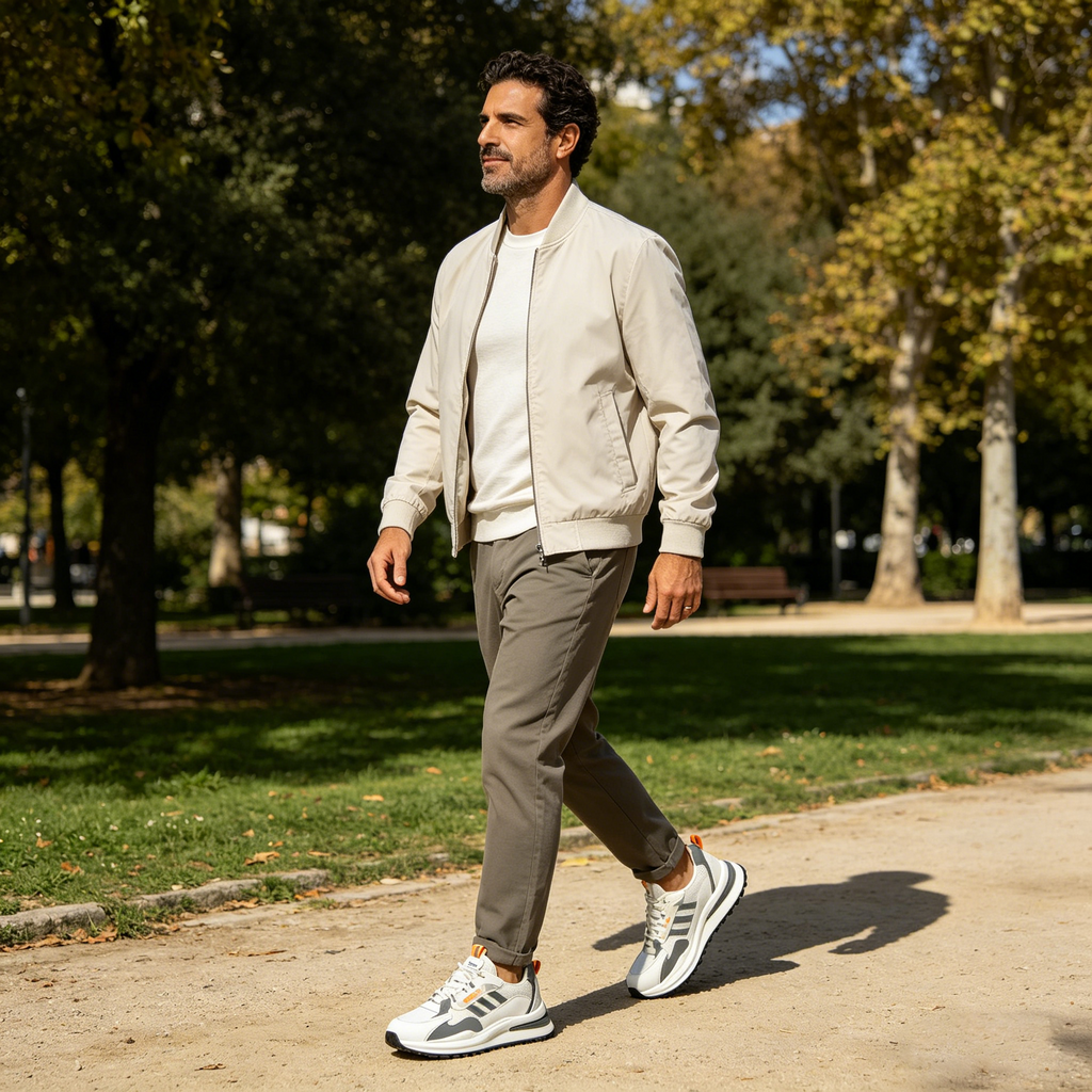 Coesses® 【🔥¡Hoy a mitad de precio! ⏰】Comodidad para caminar todo el día | Diseño con soporte para el arco | Súper amortiguación | Alivia el dolor de pies | Impermeable y antideslizante | Corrige la marcha👟