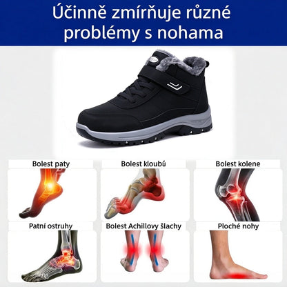 🎉 Poslední den – speciální nabídka se slevou 70 % ⏰ Ergonomická, ortopedická zimní obuv, která účinně ulevuje od bolesti nohou, kolen a zad ✅ Vhodná pro muže i ženy.