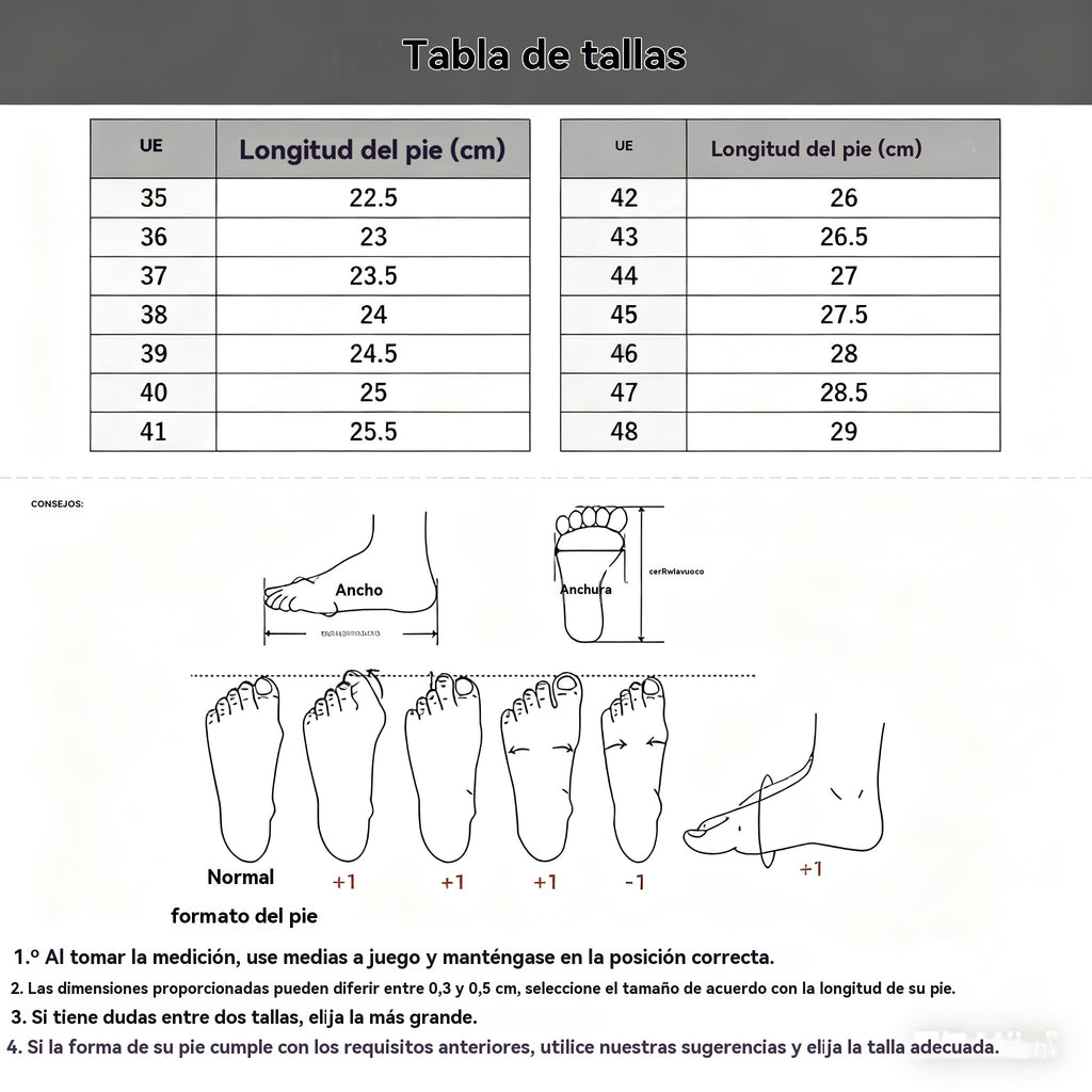 Coesses® | Zapatos ortopédicos médicos | Soporte mejorado para el arco del pie: ideal para caminatas largas (corrección del arco)