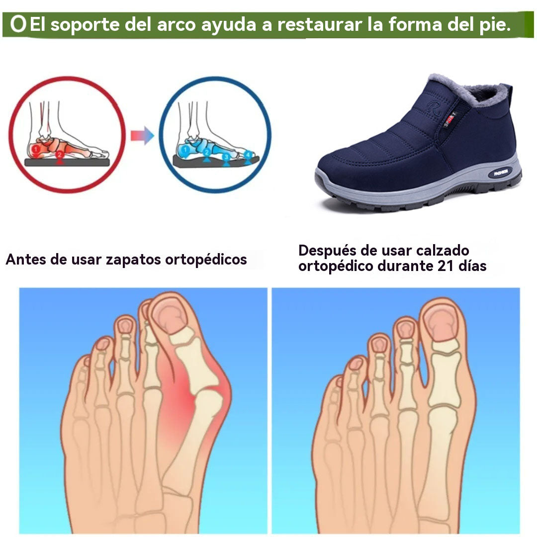 coesses® - Calzado ortopédico ergonómico de invierno para dolores de pies, rodillas y espalda - Unisex