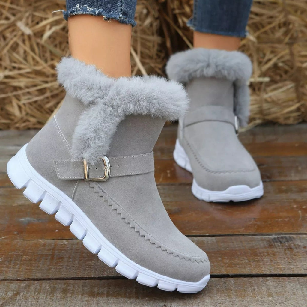 Coesses® - Calçado ortopédico de inverno com formato ergonómico para alívio de dores nos pés, joelhos e costas - Mulher