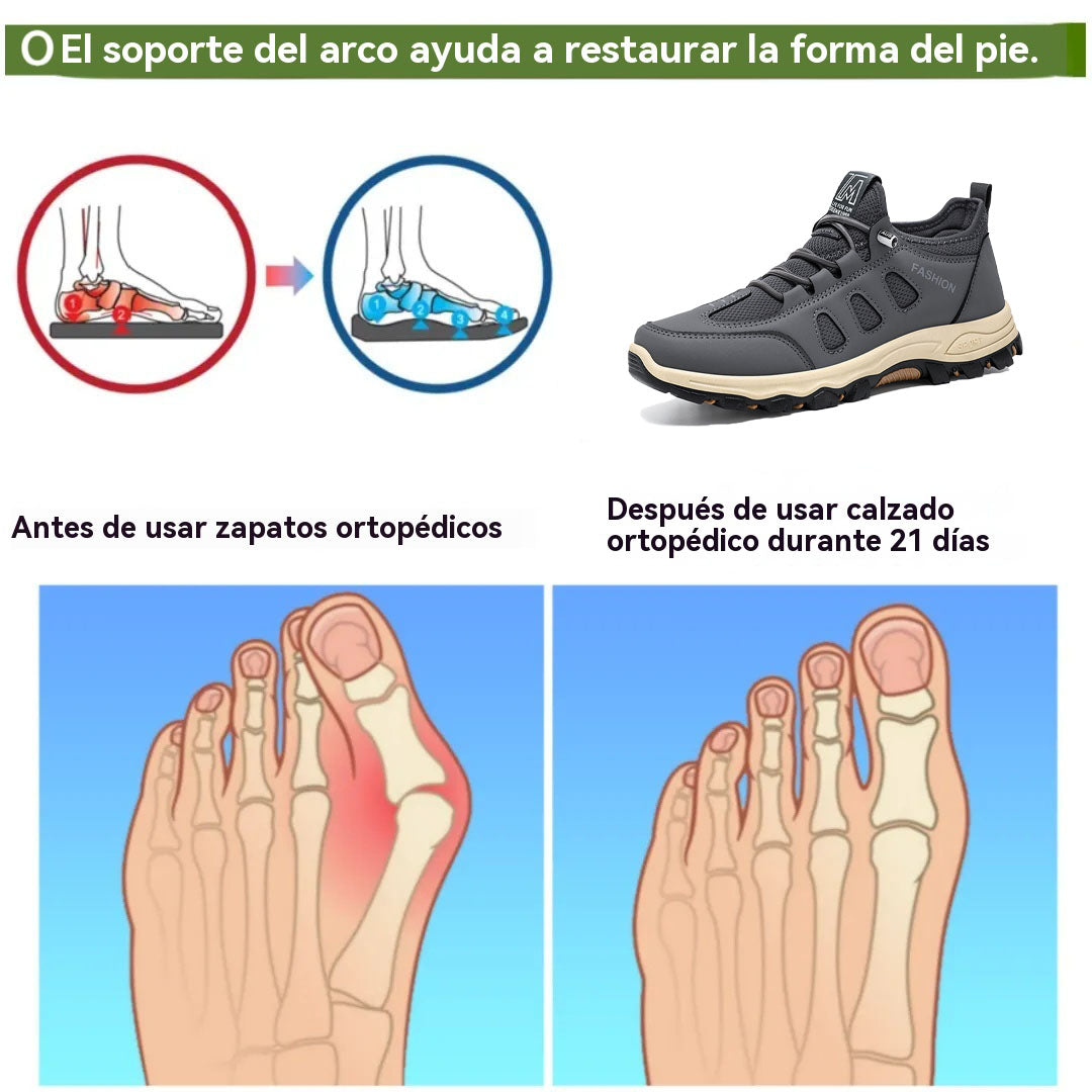 Coesses® | Calzado ortopédico médico profesional - materiales de grado médico - transpirables, suaves para la piel y cómodos, brindando la máxima comodidad para sus pies.