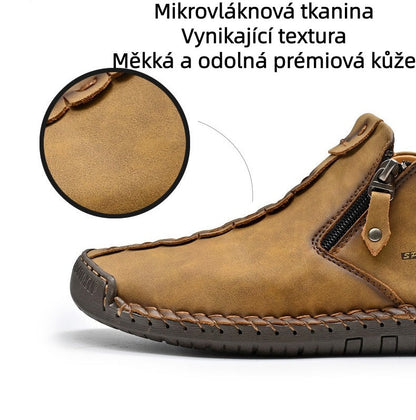 ⏰Novinky se slevou 50 % | Volnočasová obuv Coesses® | Prémiová kůže, pohodlná a protiskluzová, s oporou klenby ✅ Ulevuje od bolesti nohou!