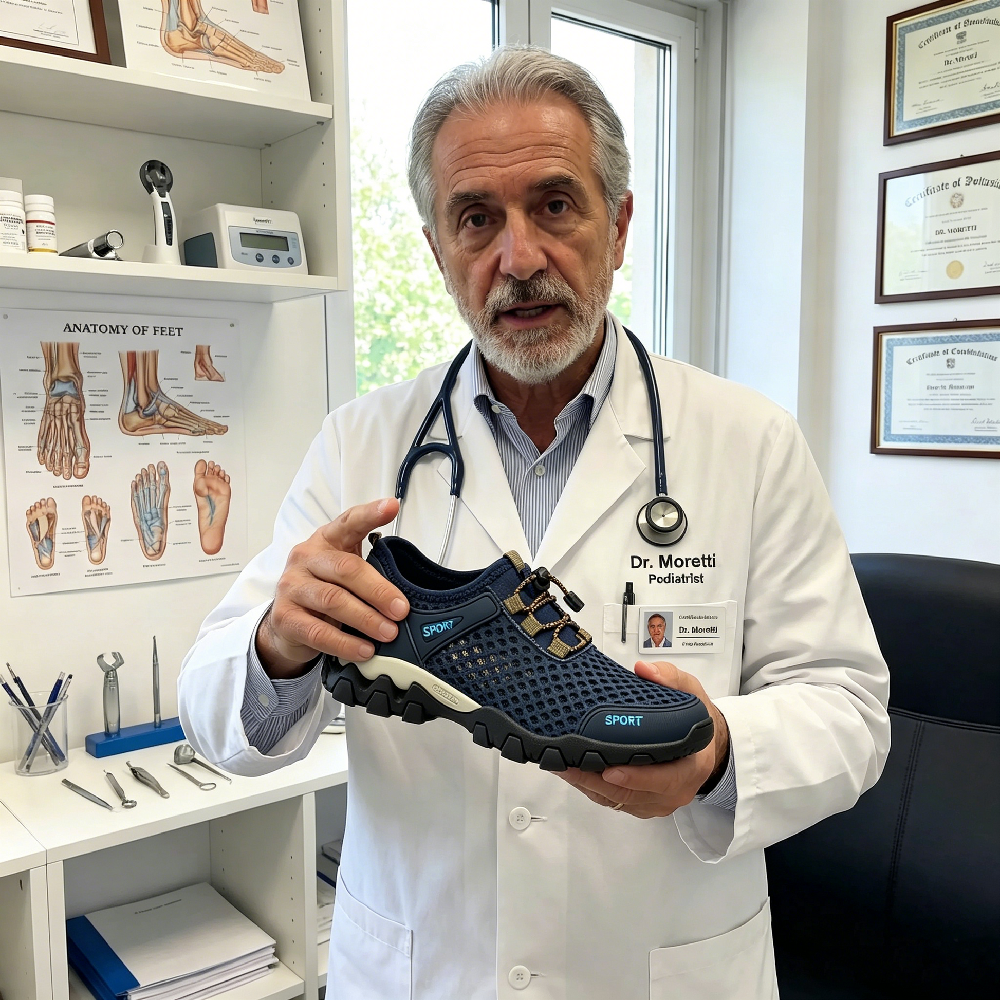 【🎁Ultimo giorno a metà prezzo! Non perdete l'occasione!】Sandali ortopedici e ammortizzanti dal design ergonomico per un'esperienza di camminata più confortevole👞