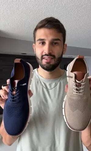 Coesses® | Zapatos ortopédicos de malla para verano, suaves y cómodos (soporte para el arco del pie, alivian el dolor)