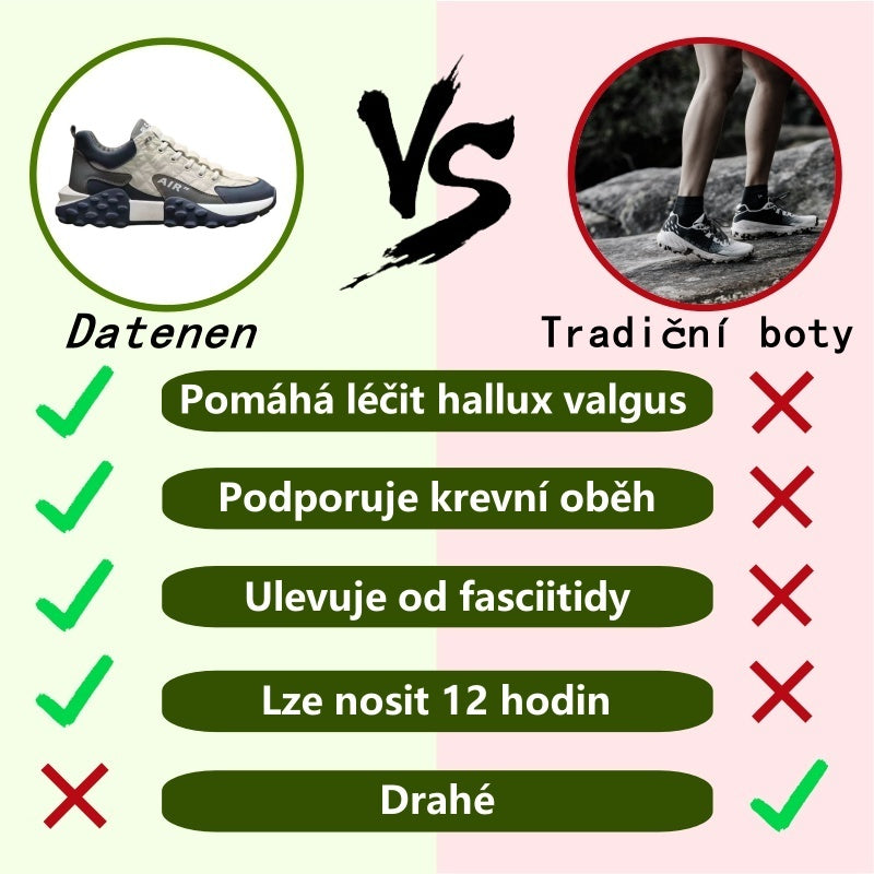 🔥 50% sleva | ortopedická obuv Coesses® | Poskytuje oporu klenby, zmírňuje bolest a usnadňuje chůzi | Vhodná pro muže i ženy.