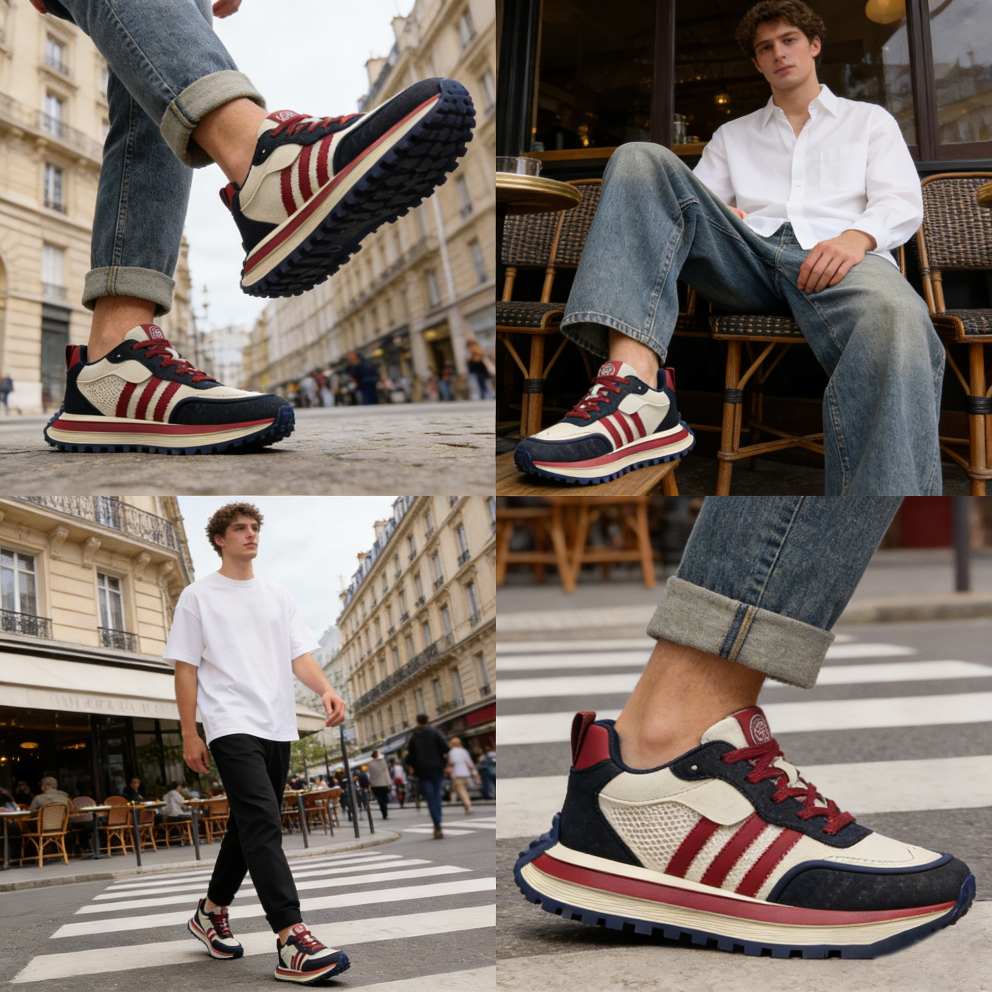 Coesses® | Zapatos casuales | Con un diseño de punta ancha para reducir la presión en las plantas de los pies.