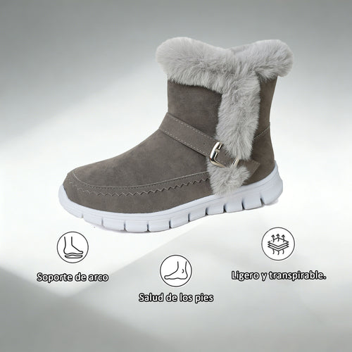 Coesses® - Calçado ortopédico de inverno com formato ergonómico para alívio de dores nos pés, joelhos e costas - Mulher