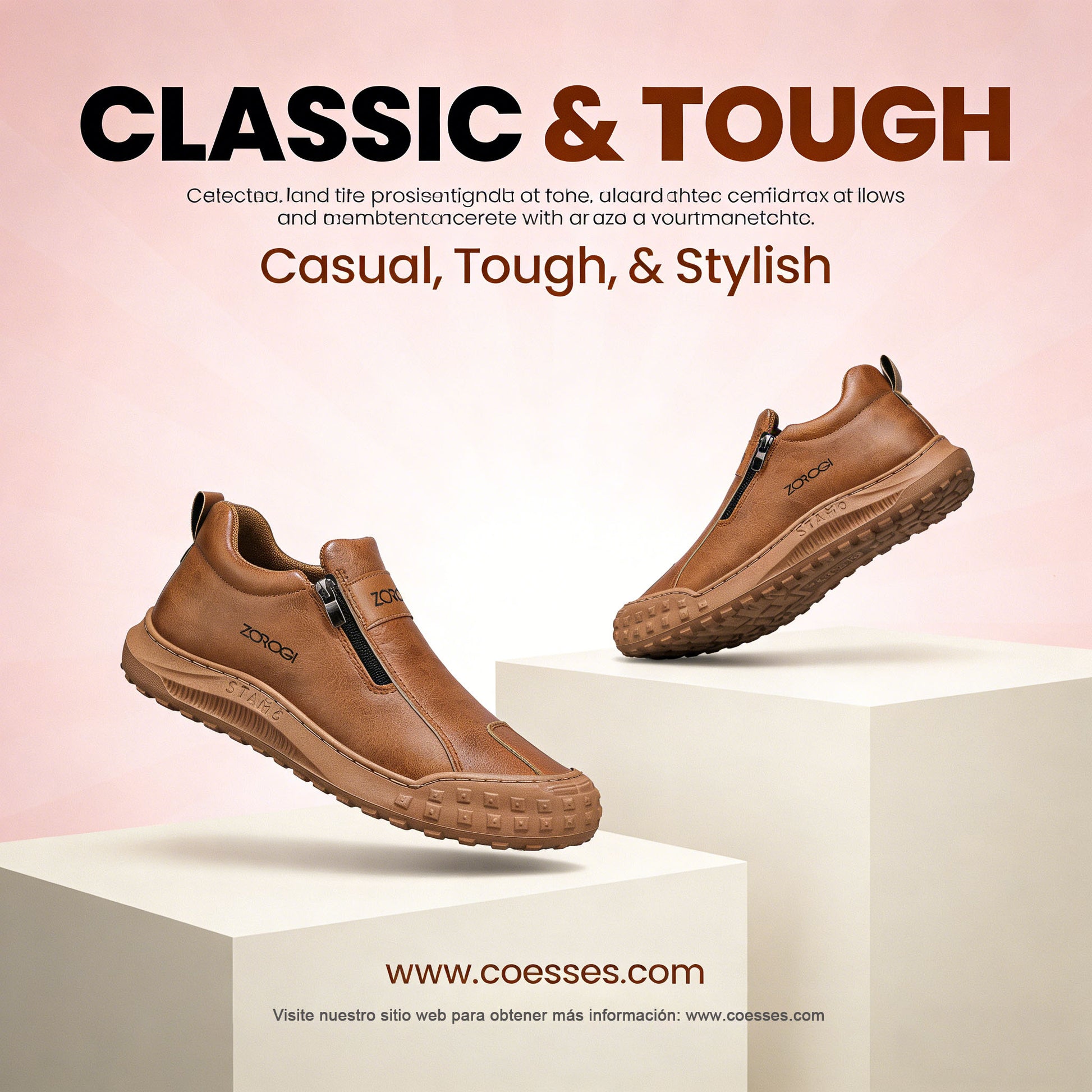 Coesses® | 50% de descuento solo hoy 👞 Fabricadas en piel de vacuno de alta calidad, cómodas para caminar todo el día