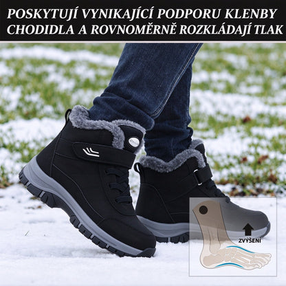 🎉 Poslední den – speciální nabídka se slevou 70 % ⏰ Ergonomická, ortopedická zimní obuv, která účinně ulevuje od bolesti nohou, kolen a zad ✅ Vhodná pro muže i ženy.