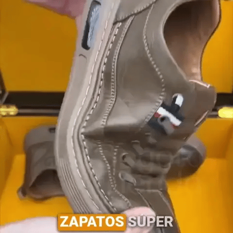 🔥Zapatos ortopédicos cosidos a mano de piel de becerro australiana👞✅Soporte para el arco del pie: alivia el dolor de pies✅Imprescindibles para hombres: impermeables y antideslizantes✅