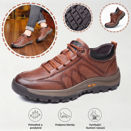 ⏰ Poslední den! Sleva 70 %! 👞 Vysoce kvalitní italské boty z pravé kůže 🐂 Ručně šité, měkké a pohodlné ✅ Ergonomická opora klenby pro úlevu od bolesti chodidel a zajištění pohodlné chůze po celý den.
