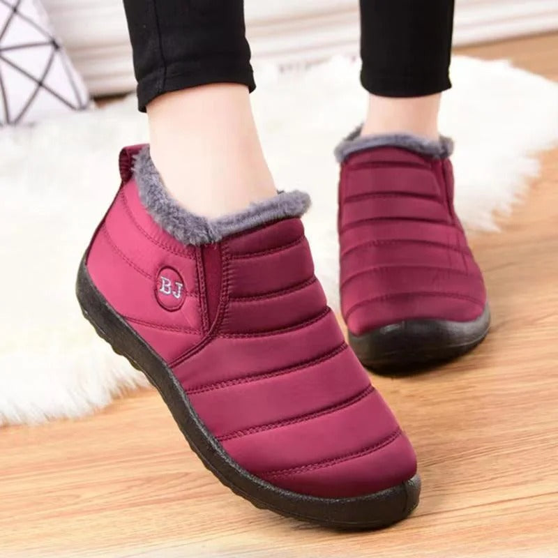 Coesses® | Botas ortopédicas de gamuza italiana de lujo: antideslizantes y cálidas: imprescindibles para condiciones de nieve 👍 Dígale adiós al dolor de pies.