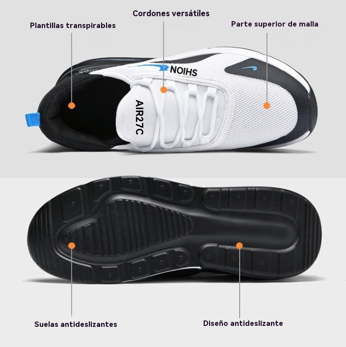 Coesses® | Zapatos casuales unisex 👞 Ligeros y transpirables - Cómodos y sin dolor - Diseño ergonómico