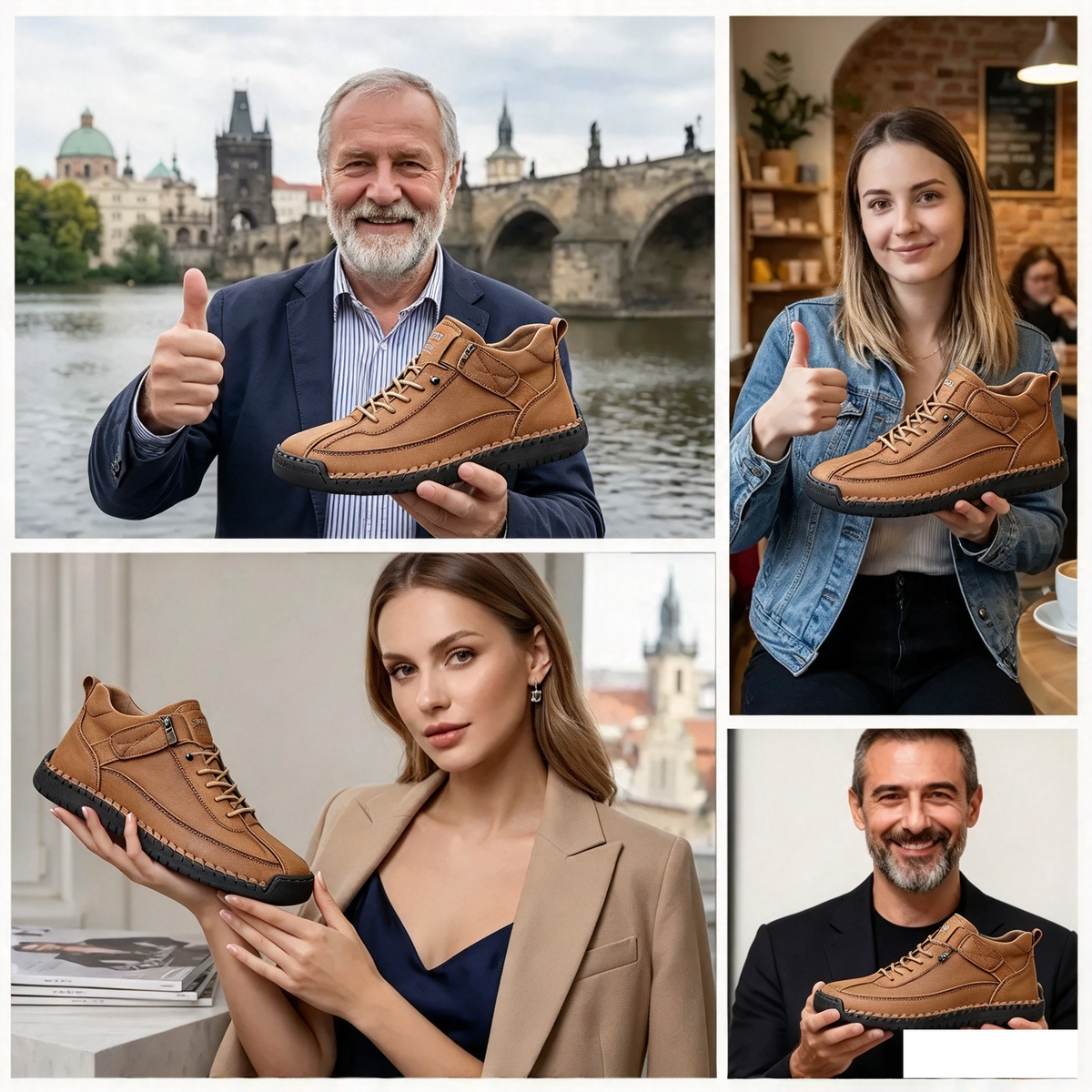 Poslední den! Sleva 70 %! ✅ Ortopedická zdravotní obuv navržená speciálně pro lidi s problémy s nohama k úlevě od bolesti zad, kloubů a chodidel.