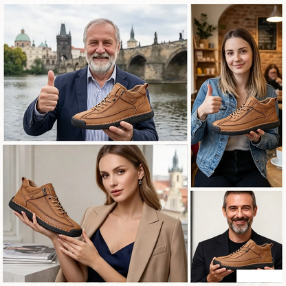Poslední den! Sleva 70 %! ✅ Ortopedická zdravotní obuv navržená speciálně pro lidi s problémy s nohama k úlevě od bolesti zad, kloubů a chodidel.