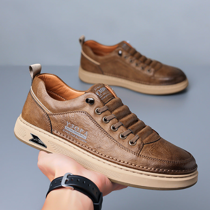 Coesses® 【⏰¡Hoy a mitad de precio! ⚡】Zapatos de piel española hechos a mano | Elegantes y refinados | Cómodos y transpirables | Alivian el dolor de pies | Acompañan al hombre en cada paso