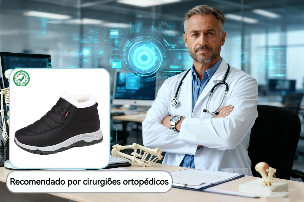 Coesses® | Zapatos ortopédicos ergonómicos: alivia el dolor y abriga en invierno