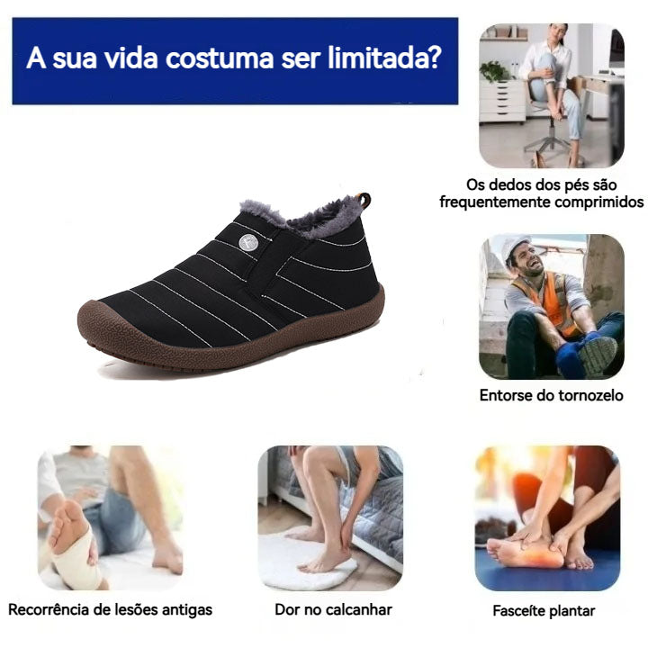 coesses® | Calzado ortopédico ergonómico de invierno para dolores de pies, rodillas y espalda - Unisex