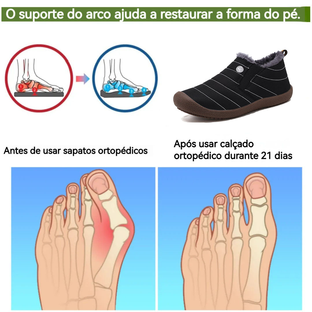 coesses® | Calzado ortopédico ergonómico de invierno para dolores de pies, rodillas y espalda - Unisex