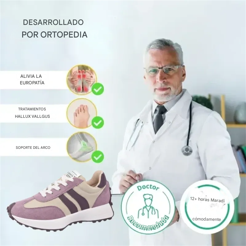 Coesses® | ¡40% de descuento hoy! ¡No te lo pierdas! ⏰ - Marca - Zapatos ortopédicos alemanes suaves y cómodos ✅ (Alivia el dolor de pies)