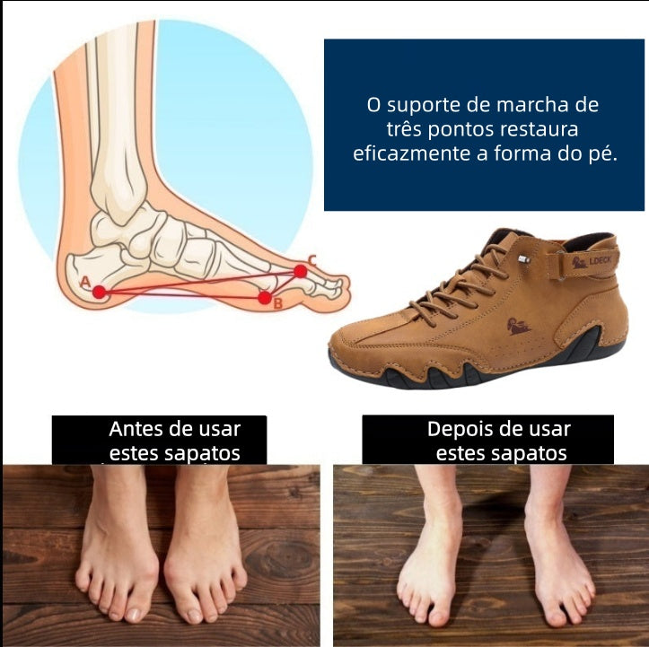 Coesses® | Zapatos ergonómicos para caminar - Cosidos a mano, diseño ergonómico