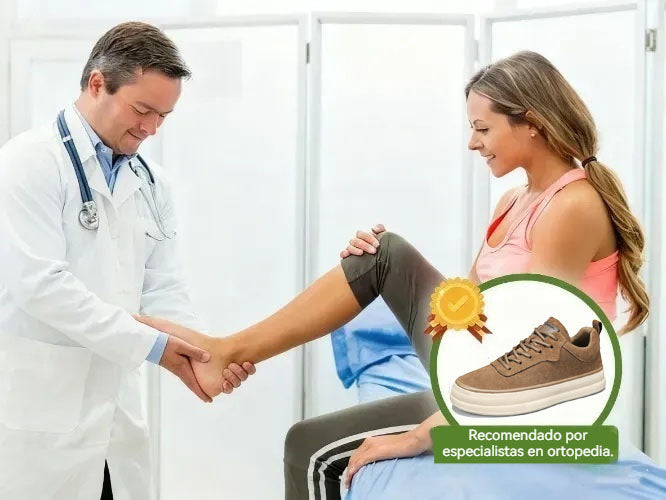 Coesses® | Calzado ortopédico médico con soporte de arco mejorado – Corrección del arco plantar, ideal para largas caminatas.