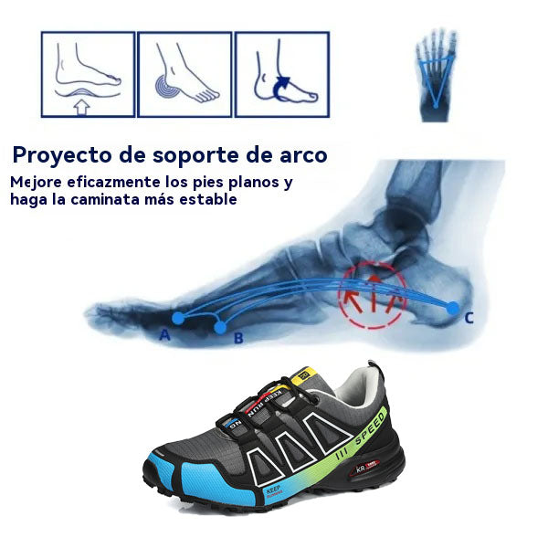 Coesses® | Zapatos ortopédicos para senderismo: diseñados ergonómicamente para aliviar el dolor de espalda, piernas y articulaciones.
