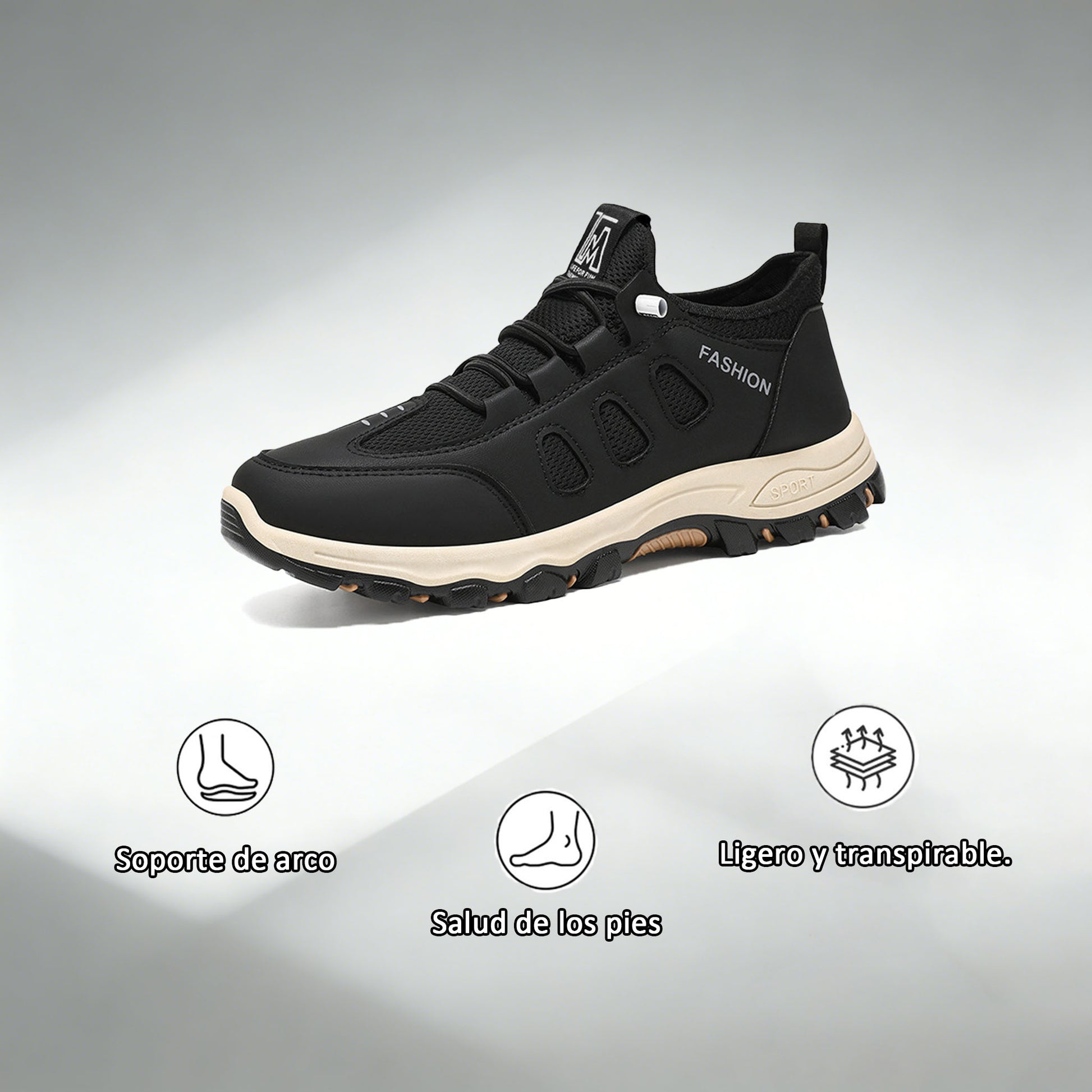 Coesses® | Calzado ortopédico médico profesional - materiales de grado médico - transpirables, suaves para la piel y cómodos, brindando la máxima comodidad para sus pies.