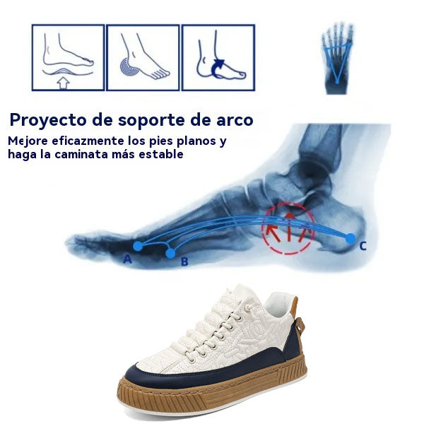 Coesses® | Oferta limitada: ¡No te pierdas estos zapatos ortopédicos casuales antideslizantes para hombre! Soporte para el arco del pie. ¡Elimina el dolor de pies en tres días!