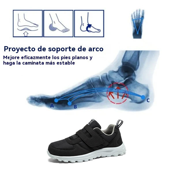 coesses® - Zapatos ortopédicos de diseño ergonómico para aliviar el dolor de pies, rodillas y espalda - unisex