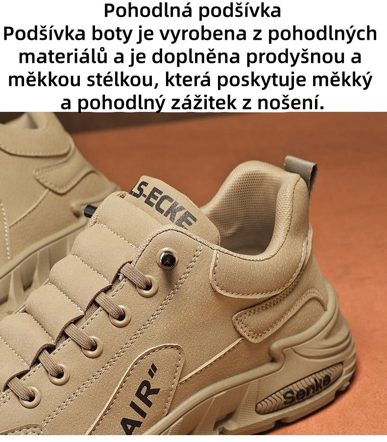 Ortopedická obuv coesses® | Ergonomická turistická obuv - ✅️Korekce držení těla při chůzi - Voděodolná a protiskluzová 👞Vybraná italská kůže