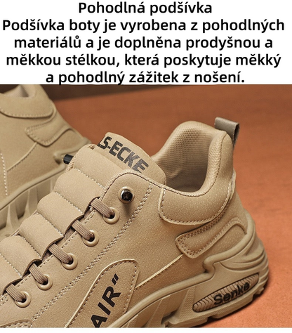 Ortopedická obuv coesses® | Ergonomická turistická obuv - ✅️Korekce držení těla při chůzi - Voděodolná a protiskluzová 👞Vybraná italská kůže